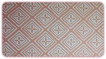 Hand-Trimmed Paper with Fun Diamond Pattern – featured on the Garden Oaks Home Tour