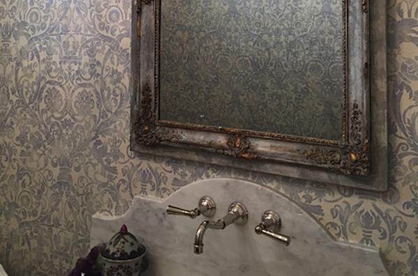 Powder Room Wallpaper