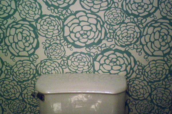 Powder Room Wallpaper